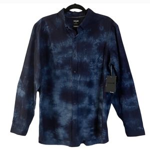 Hurley Tie Dye Long Sleeve Button Down